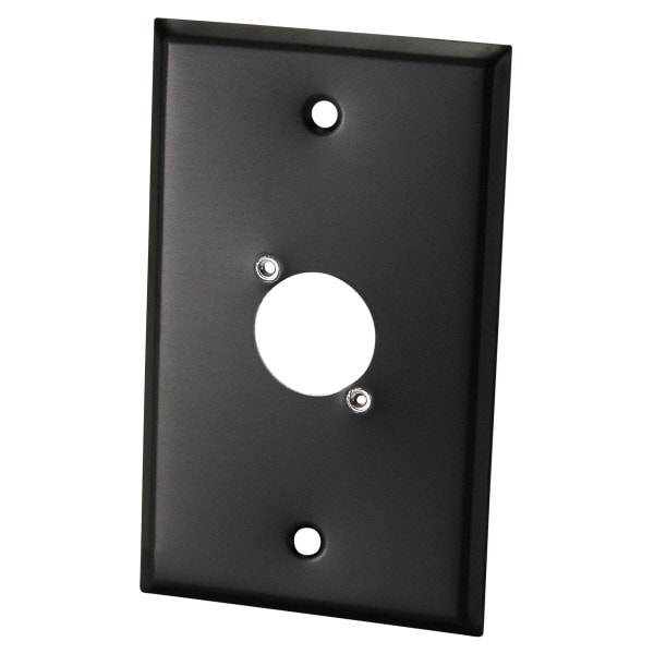 Main product image for Switchcraft WP1B1P Single Gang Wall Plate 1 x EH H 245-5340